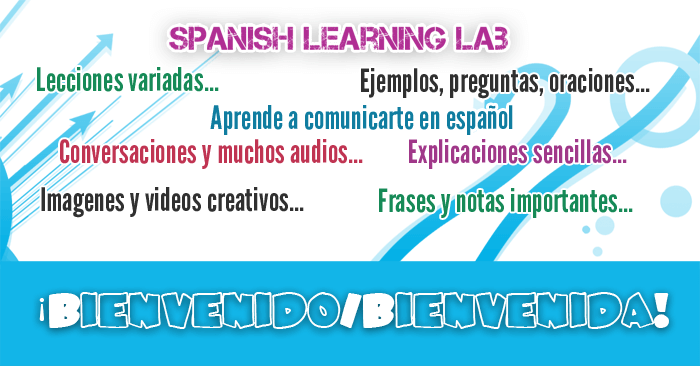 Learn Spanish with free online lessons - Lecciones de español gratuitas con muchos recursos para aprender español