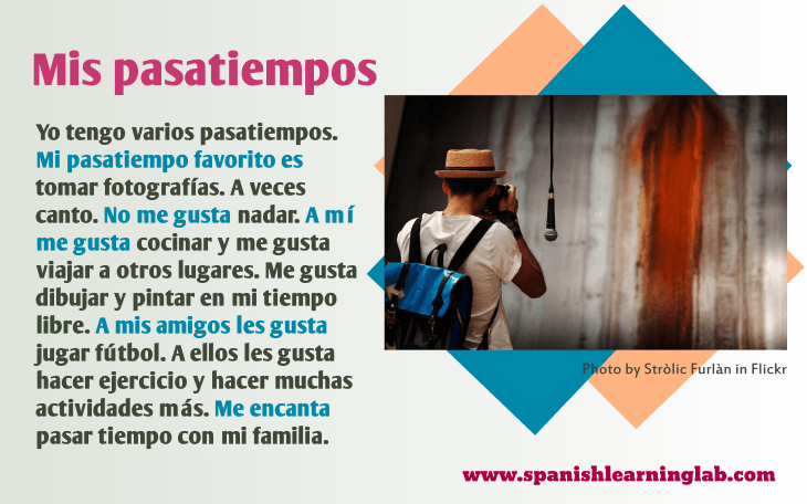 Solved] QUESTION 1 Los pasatiempos y los deportes. Please write in the