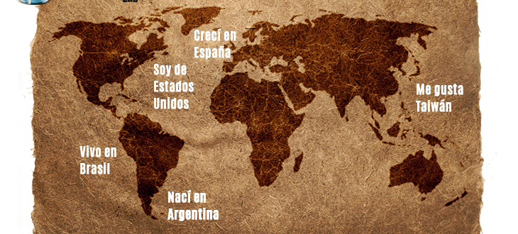 talking about the country where you are from in Spanish