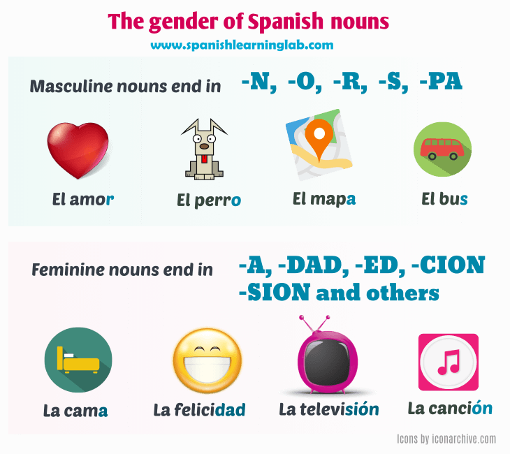 The Gender Of Nouns Spanish Worksheet Answers Key Pyramid TUTORE ORG Master Of Documents