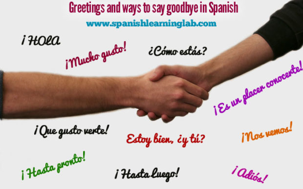 Greetings and ways to say goodbye in Spanish