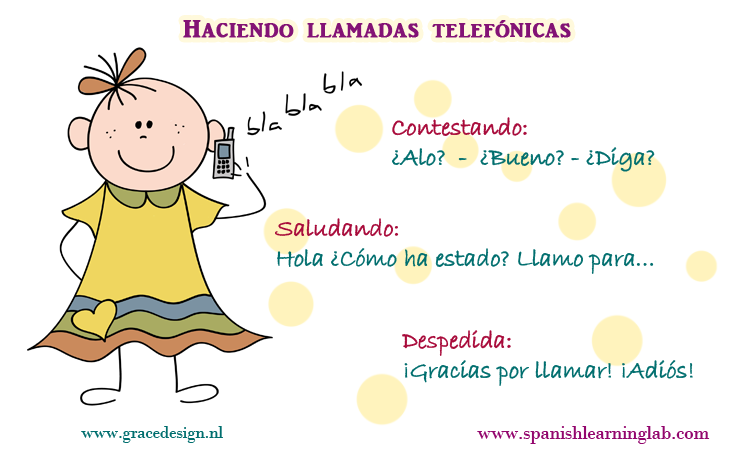 How to make phone calls in Spanish