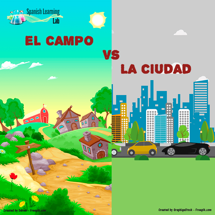 Haciendo Comparaciones en Español: el campo vs la ciudad