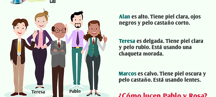 Cómo Describir Personas en Español Adjetivos Verbos Ejercicios y Ejemplos