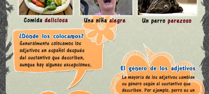 El orden y colocación de los adjetivos en español