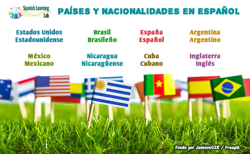 Idiomas, Países y Nacionalidades en Español ...