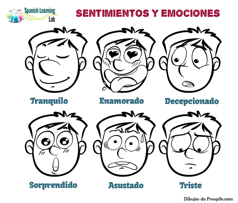Los sentimientos y las emociones en español - vocabulario y conversaciones