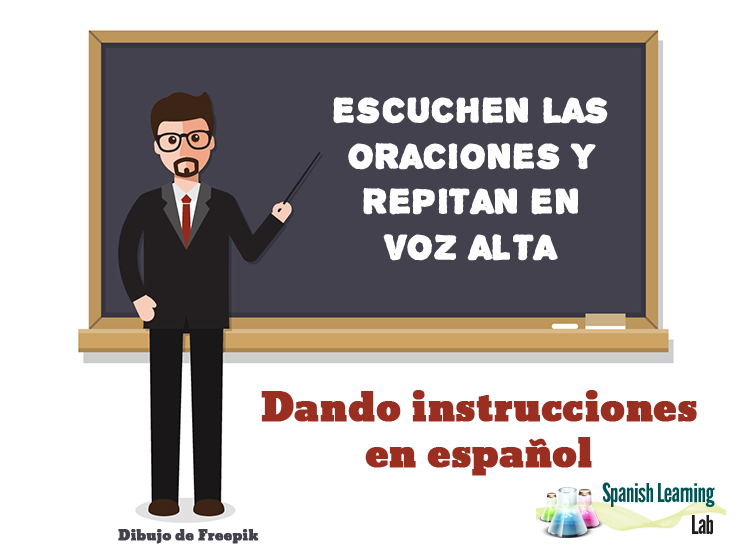 Instrucciones y mandatos en español