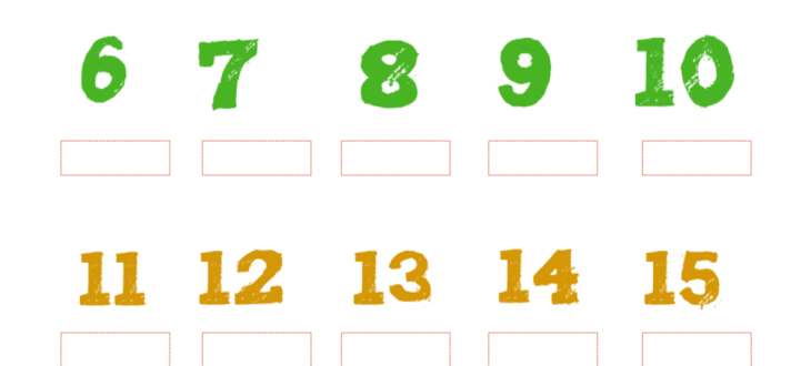 numbers in Spanish 1 to 20 worksheet pdf los números del 1 al 20 ejercicios español