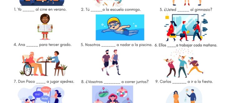 El Verbo Ir En Espanol Worksheet Answers Pdf