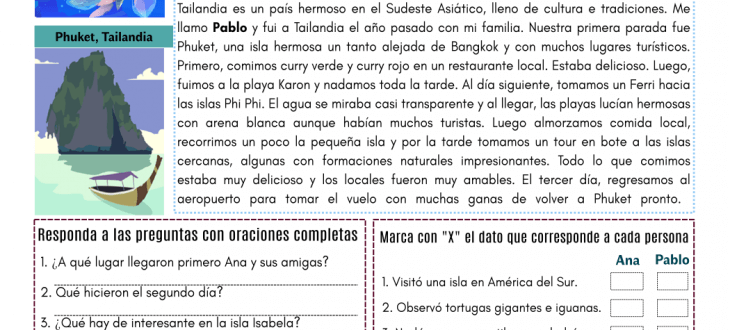 Spanish Reading Practice: Free interactive texts