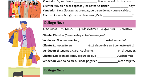 Days and Months in Spanish - PDF Worksheet - Spanish Learning Lab