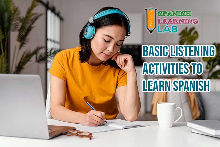 Basic listening activities to learn Spanish