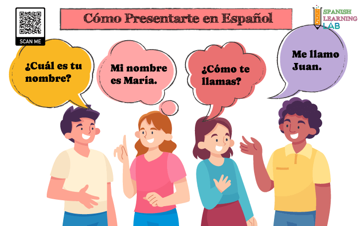 Formas de presentarse en español y decir tu nombre