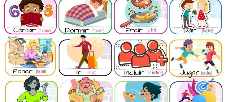 A list of the most common irregular verbs in Spanish with translation and audio