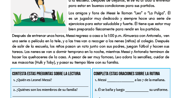 Spanish Reading Practice: Free interactive texts