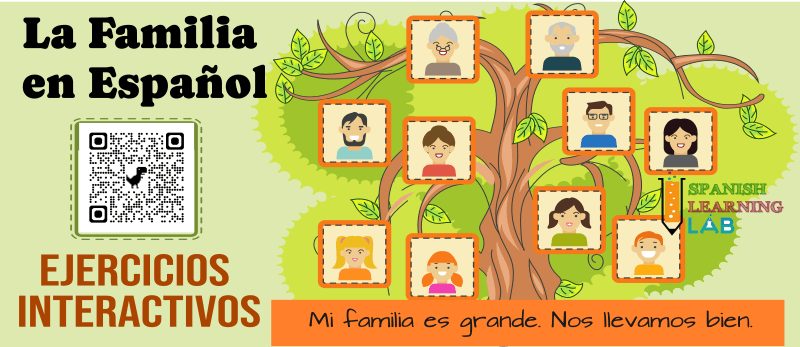 Simple Spanish Family Tree